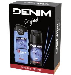 DENIM Original Мъжки Комплект Дезодорант 150 мл + Душ гел 250 мл