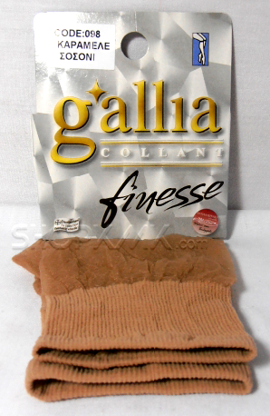 GALLIA COLLANT FINESSE  ЧОРАПИ КЪСИ ЛИКРА КАРАМЕЛ