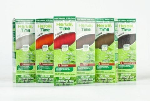  Herbal TimeОЦВЕТЯВАЩА КРЕМ-КЪНА Медно червен  НОМЕР:3