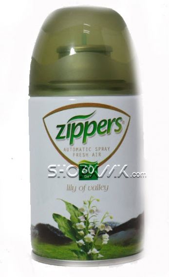 ПЪЛНИТЕЛ-ОСВЕЖИТЕЛ ZIPPERS 260ML - LILY OF VALLEY