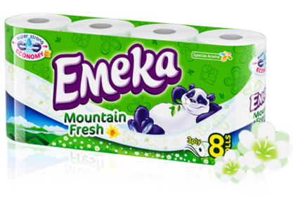 ЕМЕКА Mountain Fresh 8бр Тоалетна хартия