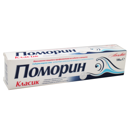 Поморин® Класик Паста за зъби  100мл.