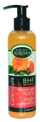  KOKONA B.H.F BOTANICA  ДУШ ГЕЛ CALENDULA за чиста и здрава кожа 200ml