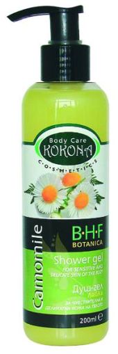  KOKONA B.H.F BOTANICA CAMOMILE ДУШ ГЕЛ ДЕЛИКАТНА КОЖА