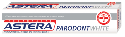 Astera Parodont White – антипародонтозна избелваща паста за зъби 75мл