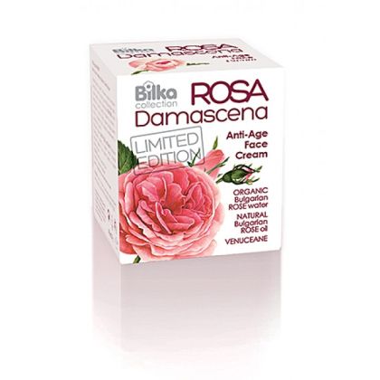 Bilka ПОДМЛАДЯВАЩ Anti-Age КРЕМ ЗА ЛИЦЕ ROSA DAMASCENA 40ml