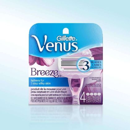 Gillette Venus Breeze Сменяеми ножчета 4 бр