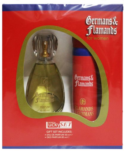 КОМПЛЕКТ FLAMANDS & GERMANS/ДАМСКИ/ EDP 50ml + DEO 85ml