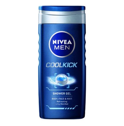 NIVEA  ДУШ ГЕЛ  FOR MEN 3В1 200ML