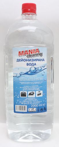 MANIA Cleaning Дейонизирана вода 2000 мл