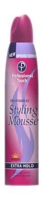 ПЯНА ЗА КОСА PROFESIONAL TOUCH 225мл EXTRA HOLD