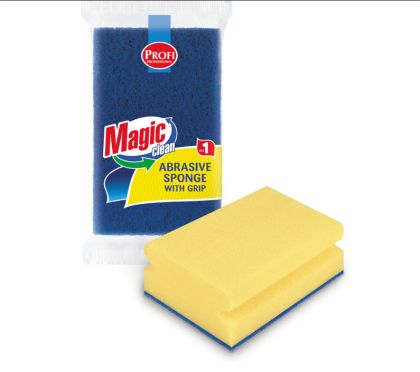 Magic Profi Professional Дамакинска гъба с канал 16*10*5.5 см