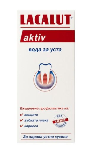 LACALUT AKTIV ВОДА ЗА УСТА 300мл