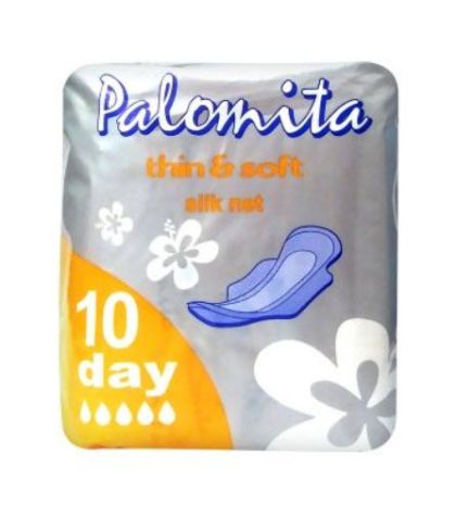Palomita "Thin & Soft" Дамски превръзки копринено покритие 10бр
