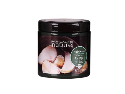 Huncalife nature маска за коса с чесън 0.500 kg
