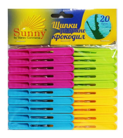  Щипки за пране   20бр