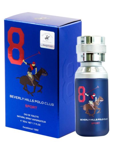 Тоалетна вода за мъже Beverly Hills Polo Club - №8 - EDТ 50ml