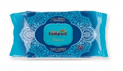 Мокри кърпи Ultra Compact Turquoise  120 бр.