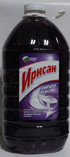 Ирисан гел за почистване на  санитарен фаянс 5 литра