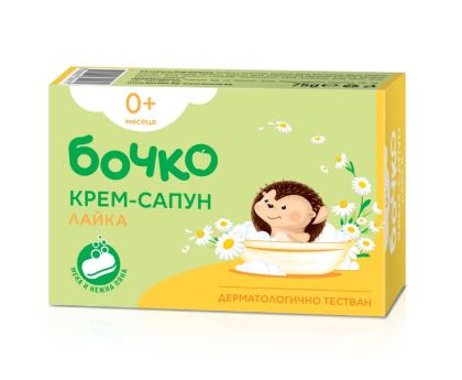САПУН БОЧКО УСПОКОЯВАЩ С ЛАЙКА 75г 