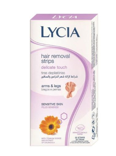 LYCIA ЛЕНТИ ЗА ТЯЛО SENSITIVE SKINS 20бр