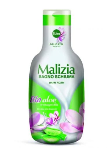 Malizia Bio Aloe e Magnolia Душ пяна 1л.