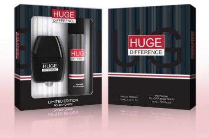 КОМПЛЕКТ  MB PARFUMS  MEN HUGE DIFFERENCE  EDP 50 ML+DEO 75 ML SET LIMITED EDITION 