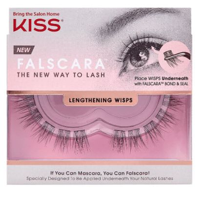 Kiss Falscara Lengthening Wisps KFCL01C Изкуствени мигли на снопчета