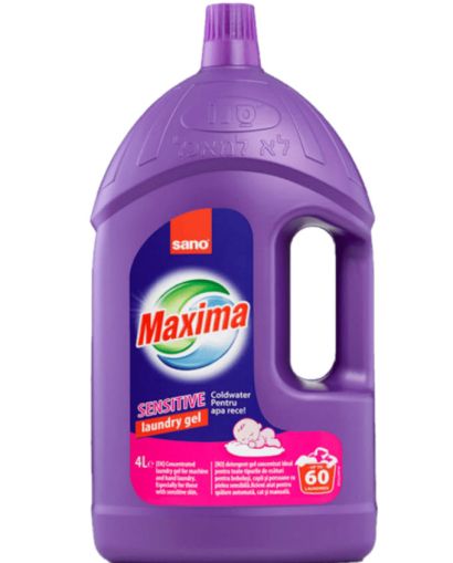 SANO Maxima Sensitive Концентриран Гел За Пране 4L
