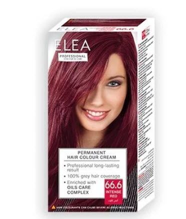 Elea Proffesional Colour&Care Боя за коса - № 66/6 Наситено червен