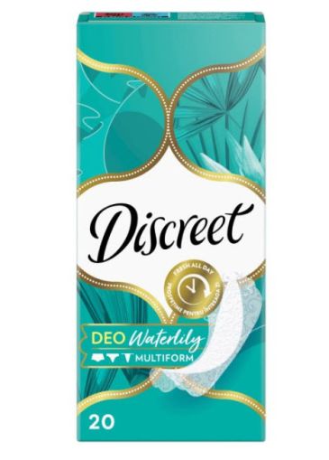  DISCREET DEO ВОДНА ЛИЛИЯ 20БР ДАМСКИ ПРЕВРЪЗКИ