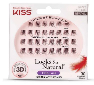 Kiss Bring The Salon Home KHLC02 Изкуствени мигли на снопчета