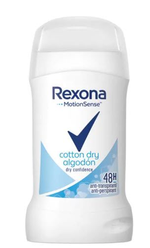 REXONA Cotton  Dry Стик за жени 40мл