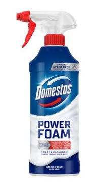 Domestos Power Foam Arctic Fresh Пяна за баня и тоалетна 435 мл