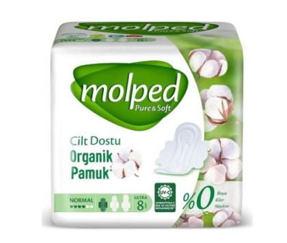 Molped Pure & Soft Normal Дамски превръзки 8 бр.