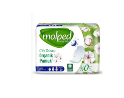 Molped Pure & Soft Ultra Night Дамски превръзки 6 бр.