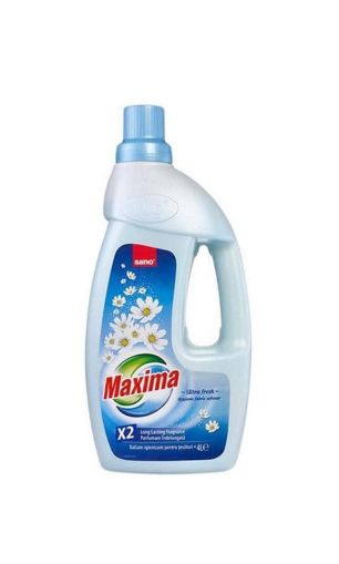 SANO MAXIMA FABRIC SOFTENER ОМЕКОТИТЕЛ УЛТРА-ФРЕШ 4L
