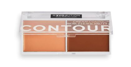 Relove by Revolution кремообразна палитра за контуриране Medium 2 цвята ПО ЗАЯВКА