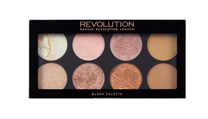 Makeup Revolution палитра руж и хайлайтър Golden Sugar 8 цвята ПО ЗАЯВКА