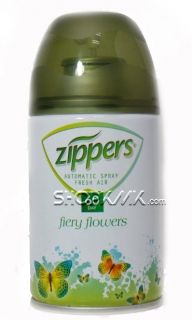 Zippers пълнител за ароматизатор  260ML  FIERY FLOWERS