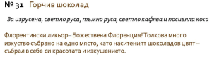 LEGANZA ОЦВЕТЯВАЩ БАЛСАМ 31 ГОРЧИВ ШОКОЛАД