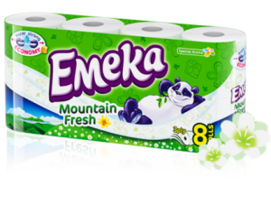 ЕМЕКА Mountain Fresh 8бр Тоалетна хартия