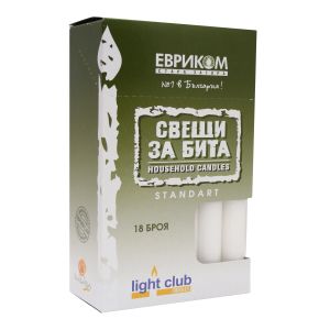 Домакински свещи 18бр.