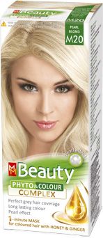 MM Beauty Боя за коса M20 Перлено рус