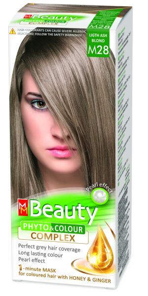 MM Beauty Боя за коса №28 Светло Пепелно Рус