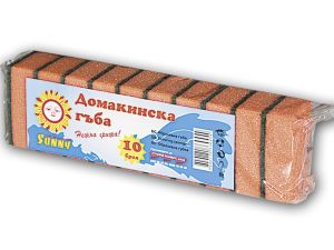 Домакинска гъба "Съни" 10бр.