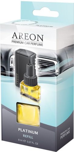 AREON CAR COLOR PLATINUM ПЪЛНИТЕЛ ЗА АРОМАТИЗАТОР ЗА КОЛА 8МЛ.
