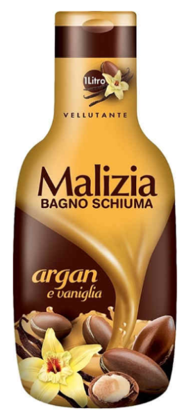 MALIZIA ДУШ ПЯНА Арган и ванилия 1л.