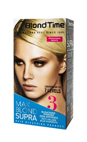 ИЗРУСЯВАЩ ПРОДУКТ ЗА КОСА СУПРА BLOND TIME MAX BLOND