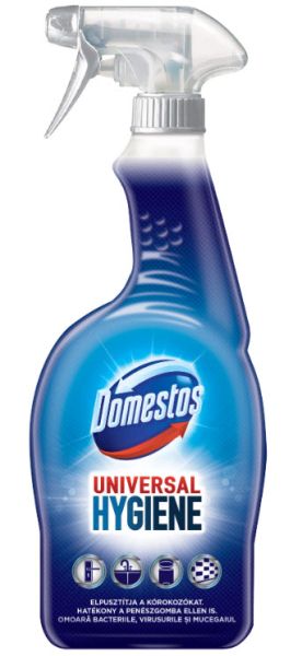 Domestos Universal Hygiene почистващ антибактериален спрей с белина 750 мл.